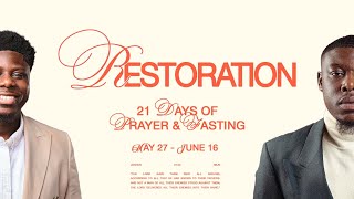 CAMPUS RUSH  21 DAYS OF PRAYER AND FASTING  RESTORATION  DAY 17 [upl. by Macdermot]