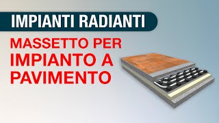 Montaggio Impianto di riscaldamento a pavimento con massetto [upl. by Olmstead]