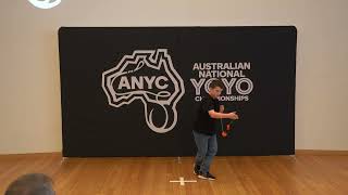 Australian National Yoyo Championships X Div 8th Jack Jackwitz [upl. by Feodor]