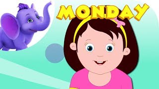 Mondays Child – Nursery Rhyme with Karaoke [upl. by Riada708]