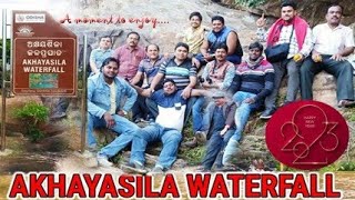 Picnic 2023  Gents Staff members  Akhayasila Waterfall  Rourkela [upl. by Anauqat105]