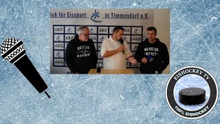 Pressekonferenz I Regionalliga Nord 2425 Beach Devils Timmendorfer Strand  EC Harzer Falken [upl. by Ainotna]