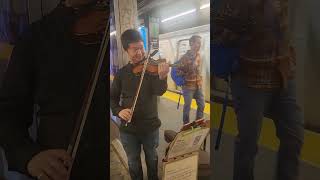 SUBWAY VIOLIN PLAYER BROOKLYN NEWYORK CITY USA 🇺🇲🇺🇲🇺🇲🇺🇲 [upl. by Clementina]