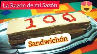 COMO HACER SANDWICHON DE JAMON QUESO Y POLLO receta tabasqueña [upl. by Avrenim795]