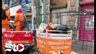 Retiran hasta tres toneladas de basura por peregrinaciones en Torreón [upl. by Margery]