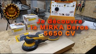 Découverte de la Mirka Deros 5650 CV [upl. by Amilb]