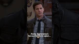 Andy Sambergs Favourite Brooklyn NineNine Cold Open  Shorts  Comedy Bites [upl. by Seidule]