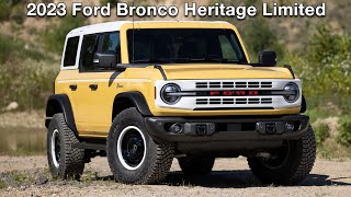 THE RARE ONE 2024 Ford Bronco Heritage Review [upl. by Kirshbaum]