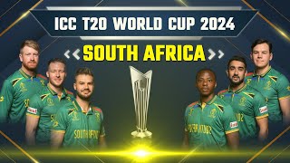 T20 World Cup 2024  South Africa Team Squad  South Africas Squad T20 World Cup 2024  T20 WC 2024 [upl. by Elegna]