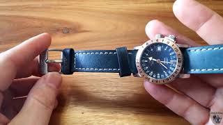 Glycine Airman Royal 3866 Watch Review [upl. by Egoreg405]