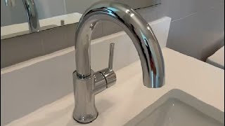 Home Builder Review of Delta Trinsic Bathroom Faucet [upl. by Sharity691]