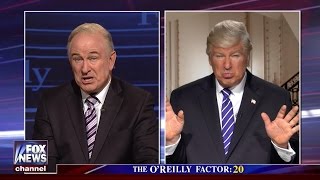 Watch Alec Baldwin impersonate Trump and Bill OReilly on SNL [upl. by Alva]