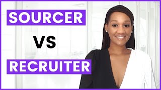 Sourcer vs Recruiter  Whats the difference [upl. by Mavra946]