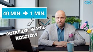 Rozksięgowanie kosztów  Okiem eksperta [upl. by Arianna911]