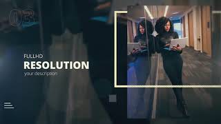 Corporate Slideshow Motion Graphics Video Template [upl. by Belier]