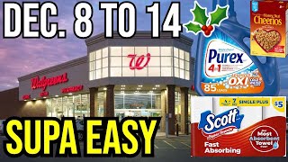 Walgreens WEEK OF CHEAP DEC 8 TO 14TH [upl. by Anelys]