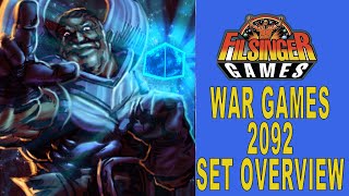 WAR GAMES 2092 Champions of the Galaxy Set Overview Filsinger Games  Chaos Omega Dreadnaught Rogue [upl. by Eetsirhc366]