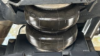 20172019 F250 Ride Rite Firestone Air Bag Suspension with Pump [upl. by Tnecnivleahcim806]