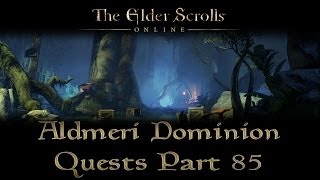 ESO  Aldmeri Dominion Quests  Part 85  Grahtwood Part 39  Ancient Remains Elden Hollow dungeon [upl. by Bard]