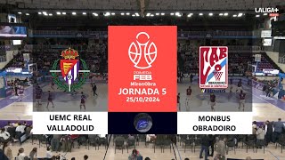 J5 T2425 RValladolid Vs Obradoiro [upl. by Baptista842]