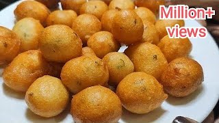 ಮಂಗಳೂರು ಸ್ಪೆಷಲ್ ಗೋಳಿ ಬಜೆ  Mangaluru Special Goli Baje  Mangaluru Bajji  Goli Bajji [upl. by Shushan]