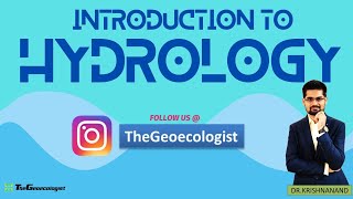 Introduction to HydrologyTheGeoecologist [upl. by Linzy]