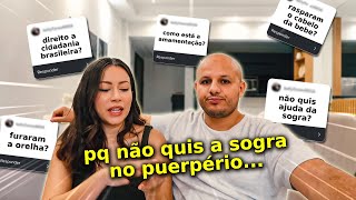 TUDO SOBRE TER NOSSA BEBÊ no EGITO  Perguntas e Respostas [upl. by Ayaladnot]