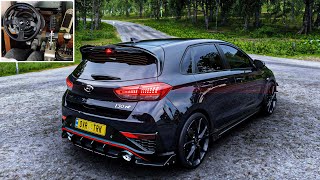 Hyundai i30 N Race Gameplay  Forza Horizon 5  Thrustmaster T300RS [upl. by Eugaet11]