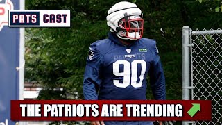 Patriots Hope Christian Barmore Returns to Practice [upl. by Enihpled950]