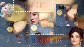 Affordable Bridal Base under 300 ll step by step waterproof handi base lagane ka tarikaviralvideo [upl. by Ahsinrev487]