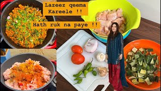 Lazeeez Qeema kareele  Unique Style  Recipe By Merium Pervaiz [upl. by Notyad]