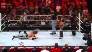 Lita Returns 2012 vs Heath Slater WWE RAW 1000th Episode w All Legends amp APA [upl. by Faxen128]