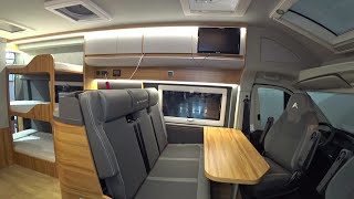 Different interior AFFINITY FIVE campervan 2024 [upl. by Ydnic]