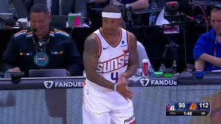 UNCUT Isaiah Thomas on the Suns court again [upl. by Aissyla]