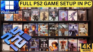 The Best Playstation 2 PS2 Emulator for PC PCSX2 Beginner Install guide setup  config [upl. by Eelrac]