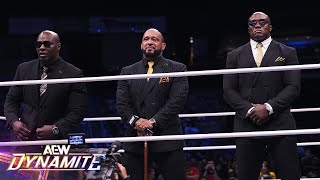 Bobby Lashley amp The Hurt Syndicate lay out their mission statement  11624 AEW Dynamite [upl. by Halda]