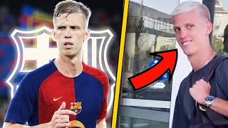 Dani Olmo To Barcelona 2024 In 60 Million Euro Deal [upl. by Llevad]