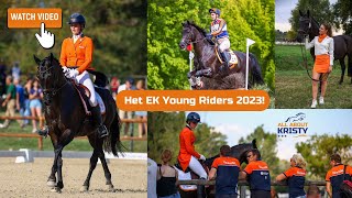 EK Young Riders 2023 in Italië met NIKKIEs Gambler ✰vlog 313✰  Kristy Snepvangers [upl. by Barny233]