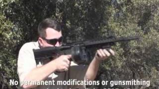 Slide Fire Solutions SSAR15 Bump Fire Stock in Action [upl. by Noirb]