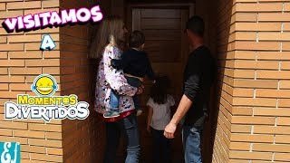 VISITAMOS LA CASA DE MOMENTOS DIVERTIDOS Enredos en Familia [upl. by Aieken574]