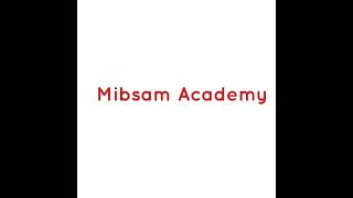 Mibsam Academy Live Stream [upl. by Ttehc]