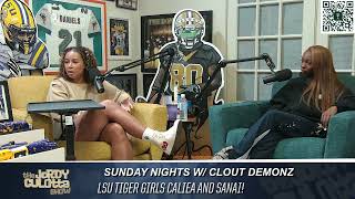 Interview w LSU Tiger Girls Caliea Koehler amp Sanai Frierson [upl. by Leanne]