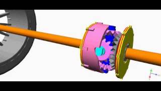 Animazione differenziale autobloccante ZF a lamelleavi [upl. by Erdman503]
