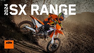 2024 KTM SX Motocross range – The Domination Continues  KTM [upl. by Fanestil158]