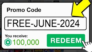 This SECRET Promo Code Gives FREE ROBUX Roblox June 2024 [upl. by Galven]