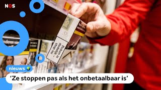 Plan Prijs van pakje sigaretten naar 40 euro [upl. by Nosilla940]