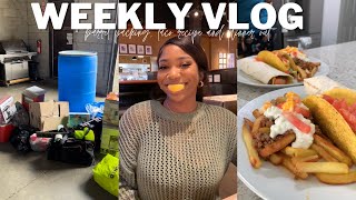 VLOG Packing a Barrel for Jamaica Natural Hair Tape in Fail Taco Night Recipe Sister Dinner Date [upl. by Yenal]