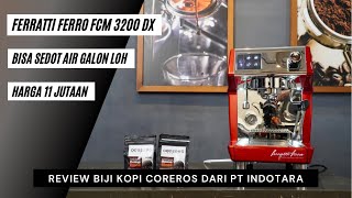 MESIN KOPI FERRATTI FERRO FCM 3200 DX BISA SEDOT AIR GALON LANGSUNG [upl. by Mirella55]