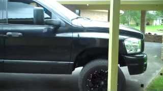 How to Paint a Dodge Ram interior Black Part 2 Finished [upl. by Millan770]