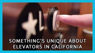 Somethings Unique About Elevators in California [upl. by Edrei]